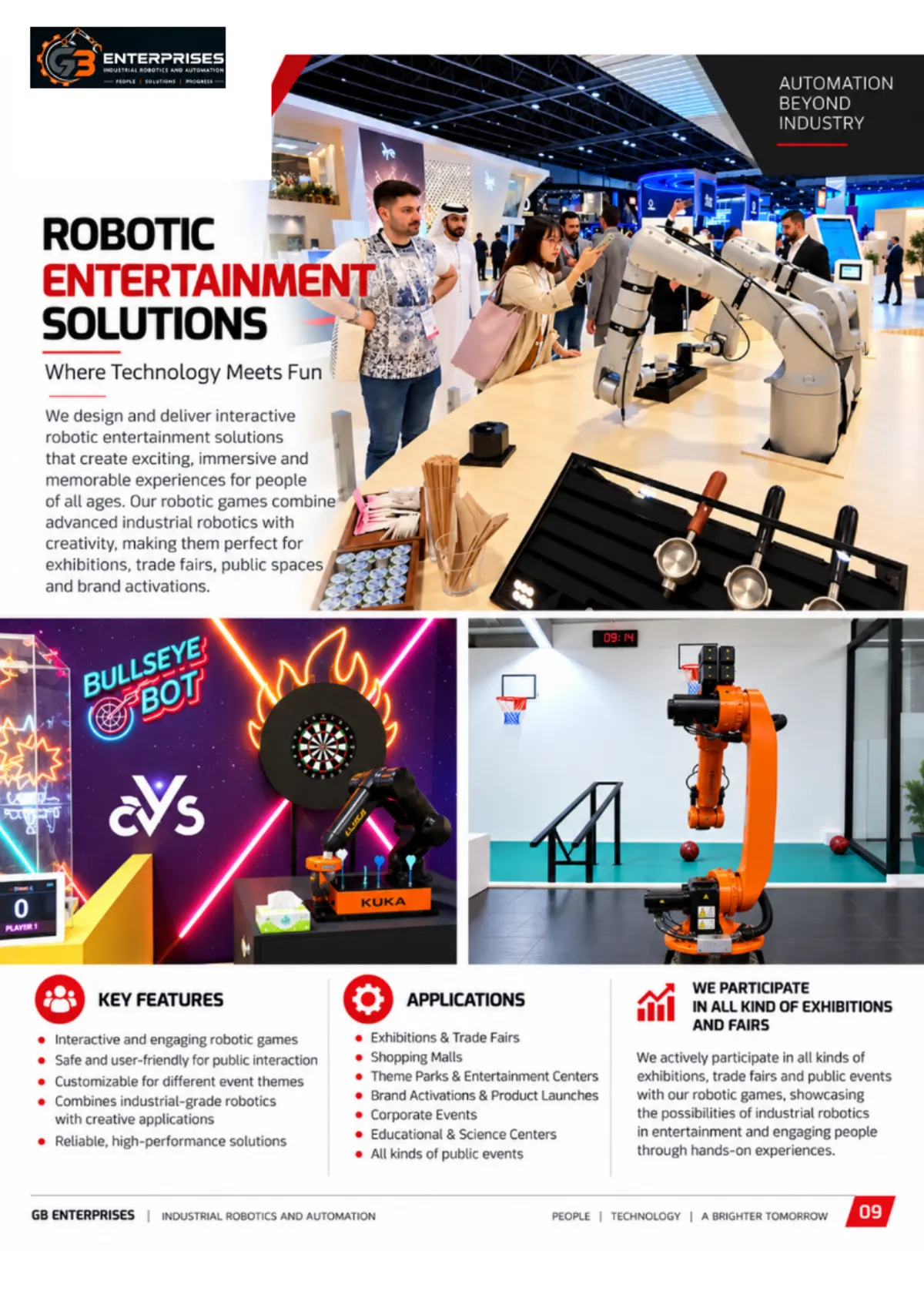 Entertainment Industry Robotics
